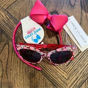 JANIE & JACK SUNGLASSES & WEE ONES WEESTAY HEADBAND